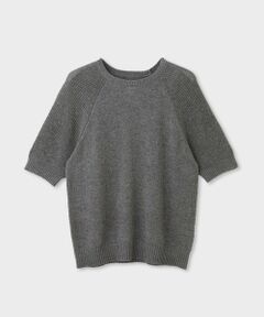 ROPE' / ロペ ニット・セーター | 【一部店舗限定】【REALM（レルム）】HALF SLEEVE KNIT｜5分袖ニット