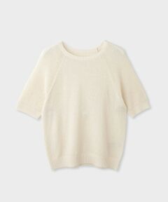 ROPE' / ロペ ニット・セーター | 【一部店舗限定】【REALM（レルム）】HALF SLEEVE KNIT｜5分袖ニット