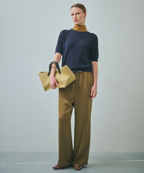 ROPE' / ロペ ニット・セーター | 【一部店舗限定】【REALM（レルム）】HALF SLEEVE KNIT｜5分袖ニット | 詳細3