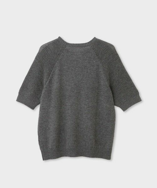 ROPE' / ロペ ニット・セーター | 【一部店舗限定】【REALM（レルム）】HALF SLEEVE KNIT｜5分袖ニット | 詳細4