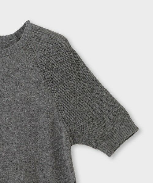 ROPE' / ロペ ニット・セーター | 【一部店舗限定】【REALM（レルム）】HALF SLEEVE KNIT｜5分袖ニット | 詳細6