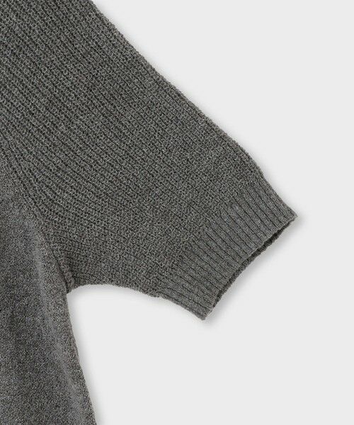 ROPE' / ロペ ニット・セーター | 【一部店舗限定】【REALM（レルム）】HALF SLEEVE KNIT｜5分袖ニット | 詳細7