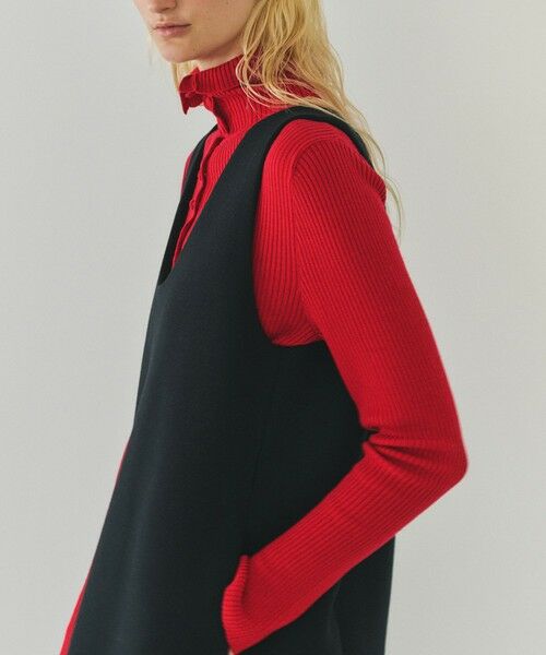 ROPE' / ロペ ニット・セーター | 【一部店舗限定】【REALM（レルム）】BUTTONED RIB TURTLENECK｜ニット | 詳細4