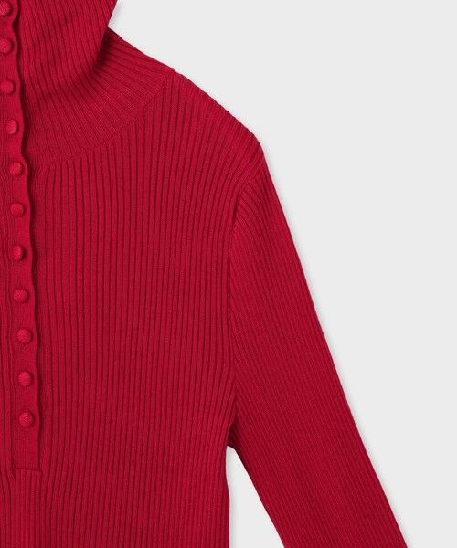 ROPE' / ロペ ニット・セーター | 【一部店舗限定】【REALM（レルム）】BUTTONED RIB TURTLENECK｜ニット | 詳細8