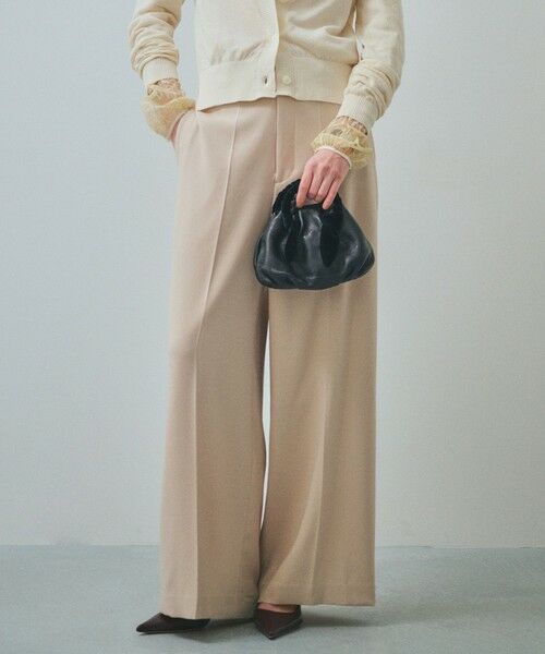 ROPE' / ロペ スラックス・ドレスパンツ | 【一部店舗限定】【REALM（レルム）】BACK ELASTIC PANTS｜スラックス　26SS | 詳細1