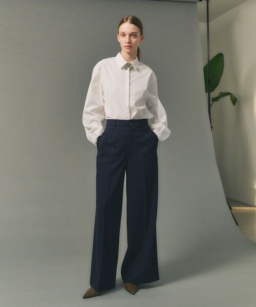 ROPE' / ロペ スラックス・ドレスパンツ | 【一部店舗限定】【REALM（レルム）】BACK ELASTIC PANTS｜スラックス　26SS | 詳細6