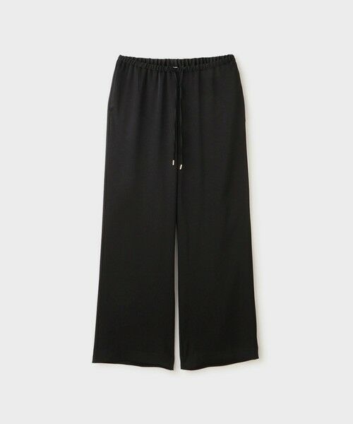 ROPE' / ロペ その他パンツ | 【一部店舗限定】【REALM（レルム）】SATIN EASY PANTS｜とろみパンツ　26SS（ブラック(01)）
