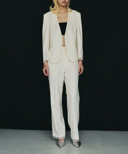 ROPE' / ロペ スラックス・ドレスパンツ | 【一部店舗限定】【REALM（レルム）】SETUP PANTS｜レイヤードパンツ | 詳細14