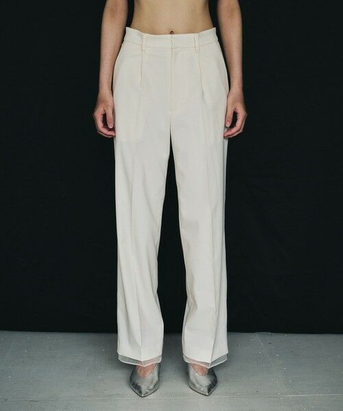 ROPE' / ロペ スラックス・ドレスパンツ | 【一部店舗限定】【REALM（レルム）】SETUP PANTS｜レイヤードパンツ | 詳細15