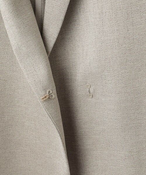 ROPE' / ロペ トレンチコート | 【一部店舗限定】【REALM（レルム）】SHAWL COLLAR HALF COAT｜ジレジャケット　26SS | 詳細11