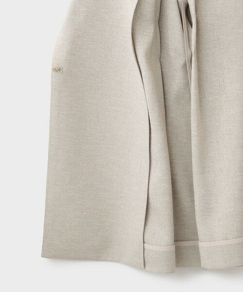 ROPE' / ロペ トレンチコート | 【一部店舗限定】【REALM（レルム）】SHAWL COLLAR HALF COAT｜ジレジャケット　26SS | 詳細12