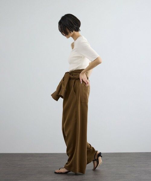 ROPE' / ロペ Tシャツ | 【SALON adam et rope'】【Angie La La for SALON】GENTLE intimate レースVネックプルオーバー | 詳細8