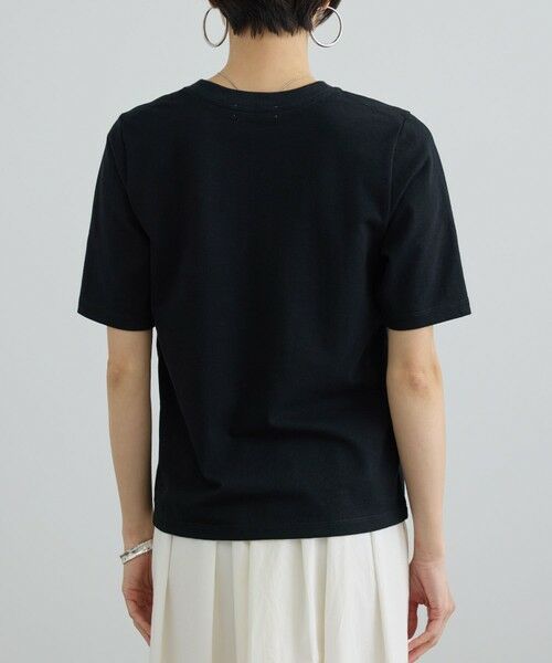 ROPE' / ロペ Tシャツ | 【SALON adam et rope'】テープ刺繍コンパクトTシャツ | 詳細14