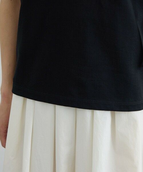 ROPE' / ロペ Tシャツ | 【SALON adam et rope'】テープ刺繍コンパクトTシャツ | 詳細17