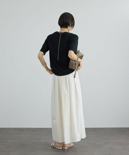 ROPE' / ロペ Tシャツ | 【SALON adam et rope'】テープ刺繍コンパクトTシャツ | 詳細6