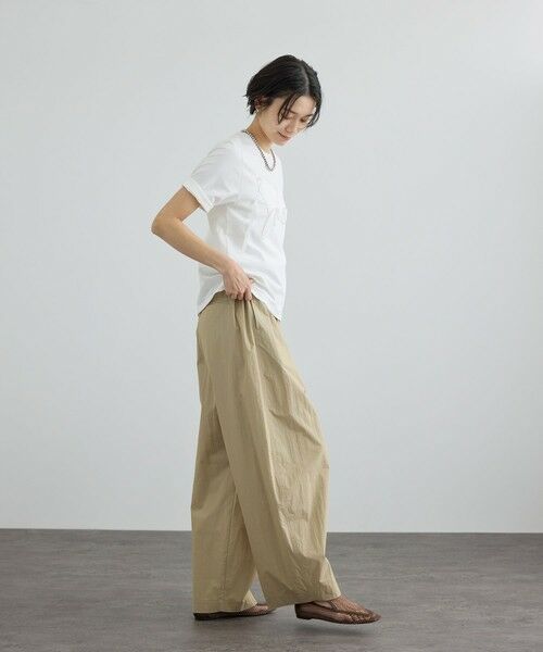 ROPE' / ロペ Tシャツ | 【SALON adam et rope'】テープ刺繍コンパクトTシャツ | 詳細8