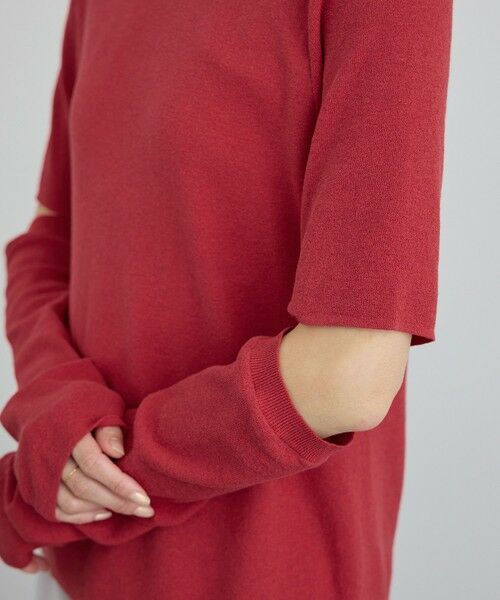 ROPE' / ロペ Tシャツ | 【SALON adam et rope'】LOTUS Arm covers T-shirt | 詳細16