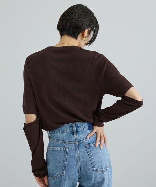 ROPE' / ロペ Tシャツ | 【SALON adam et rope'】LOTUS Arm covers T-shirt | 詳細2