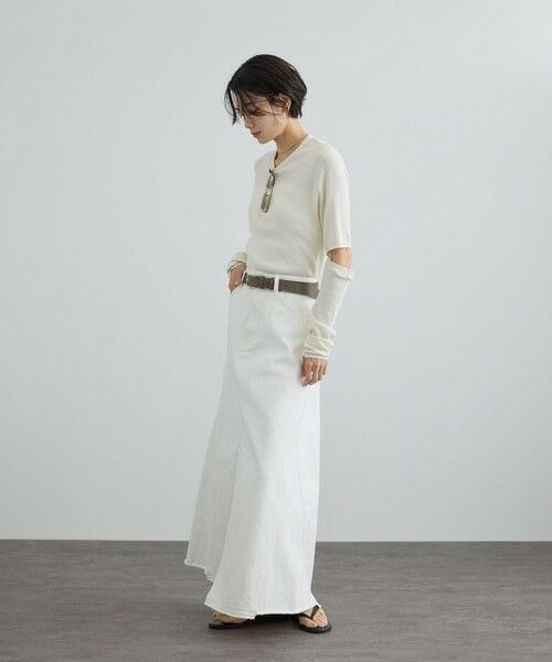 ROPE' / ロペ Tシャツ | 【SALON adam et rope'】LOTUS Arm covers T-shirt | 詳細21