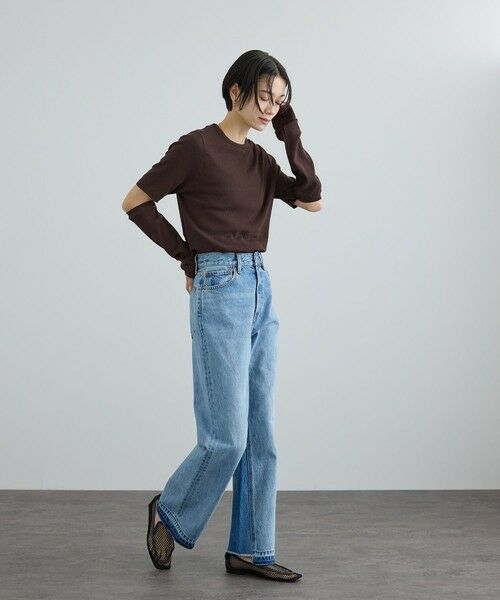 ROPE' / ロペ Tシャツ | 【SALON adam et rope'】LOTUS Arm covers T-shirt | 詳細24