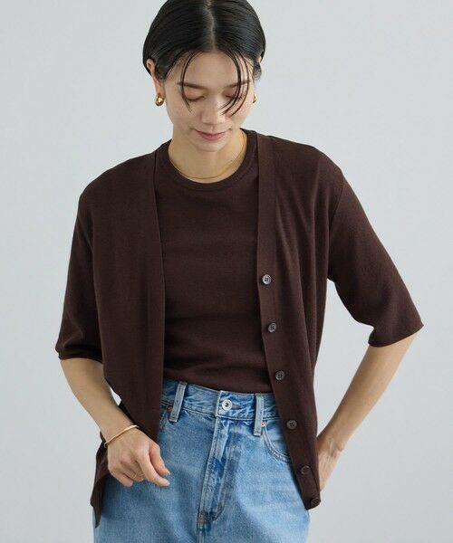 ROPE' / ロペ Tシャツ | 【SALON adam et rope'】LOTUS Arm covers T-shirt | 詳細26