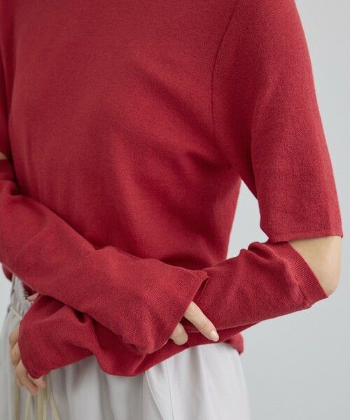 ROPE' / ロペ Tシャツ | 【SALON adam et rope'】LOTUS Arm covers T-shirt | 詳細4