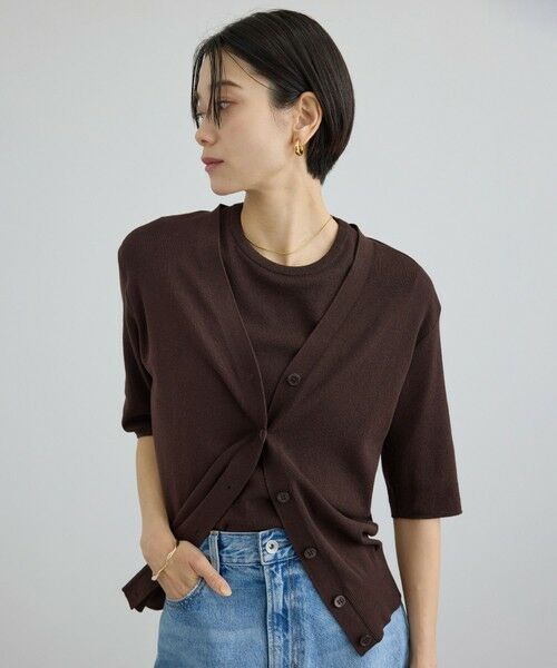 ROPE' / ロペ Tシャツ | 【SALON adam et rope'】LOTUS Arm covers T-shirt | 詳細5