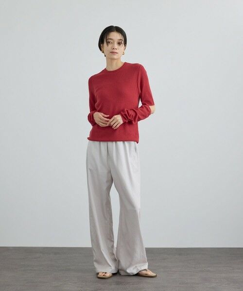 ROPE' / ロペ Tシャツ | 【SALON adam et rope'】LOTUS Arm covers T-shirt | 詳細9