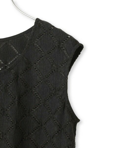 ROPE' / ロペ その他トップス | 【SALON adam et rope'】Cafissiチョーカー付きノースリーブプルオーバー / セットアップ対応 | 詳細19