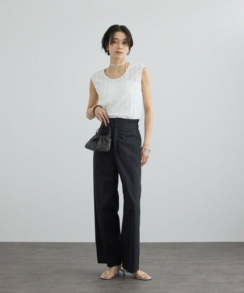 ROPE' / ロペ その他トップス | 【SALON adam et rope'】Cafissiチョーカー付きノースリーブプルオーバー / セットアップ対応 | 詳細26