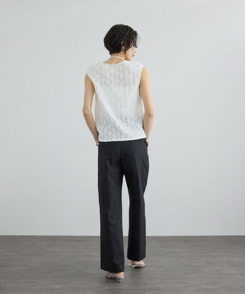 ROPE' / ロペ その他トップス | 【SALON adam et rope'】Cafissiチョーカー付きノースリーブプルオーバー / セットアップ対応 | 詳細28