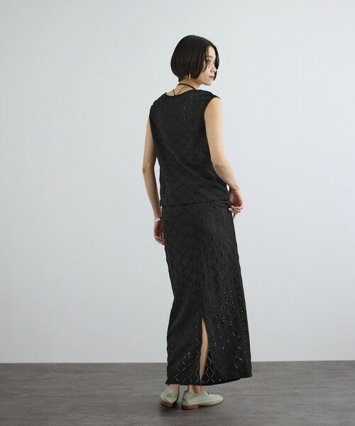 ROPE' / ロペ その他トップス | 【SALON adam et rope'】Cafissiチョーカー付きノースリーブプルオーバー / セットアップ対応 | 詳細4