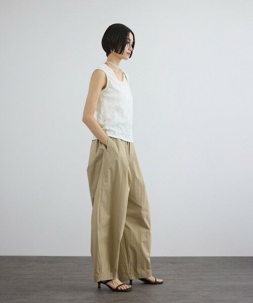 ROPE' / ロペ その他トップス | 【SALON adam et rope'】Cafissiチョーカー付きノースリーブプルオーバー / セットアップ対応 | 詳細8