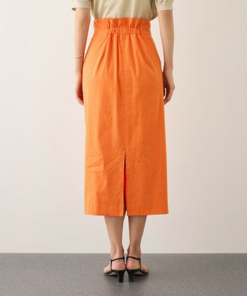 ROPE' / ロペ ミニ・ひざ丈スカート | [美人スカート]レーヨンリネンストレッチポケット付きタイトスカート/26SS・イージーケア | 詳細19