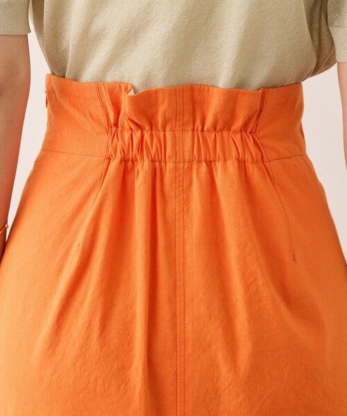 ROPE' / ロペ ミニ・ひざ丈スカート | [美人スカート]レーヨンリネンストレッチポケット付きタイトスカート/26SS・イージーケア | 詳細20