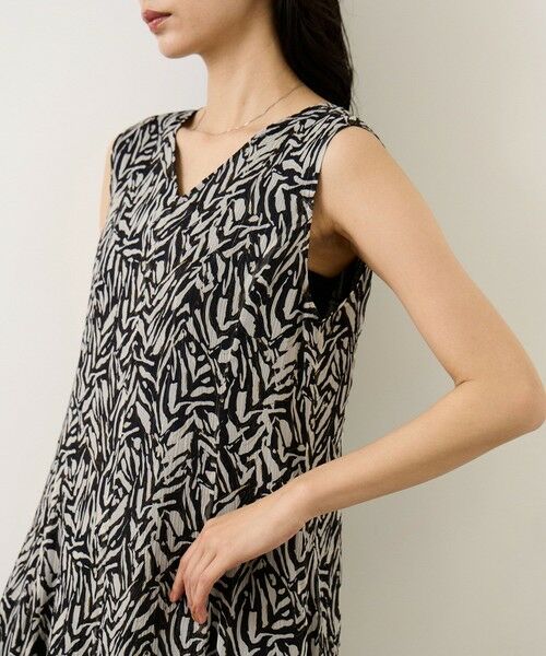 ROPE' / ロペ ロング・マキシ丈ワンピース | 【DEVEAUX(デヴォー)】プリントフレアワンピース | 詳細18