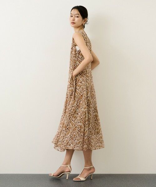 ROPE' / ロペ ロング・マキシ丈ワンピース | 【DEVEAUX(デヴォー)】プリントフレアワンピース | 詳細7