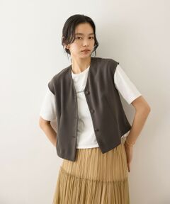 ROPE' / ロペ シャツ・ブラウス | コンフォートフレンチスリーブブラウス/UVケア・防シワ・接触冷感・吸水速乾・セットアップ対応・イージーケア