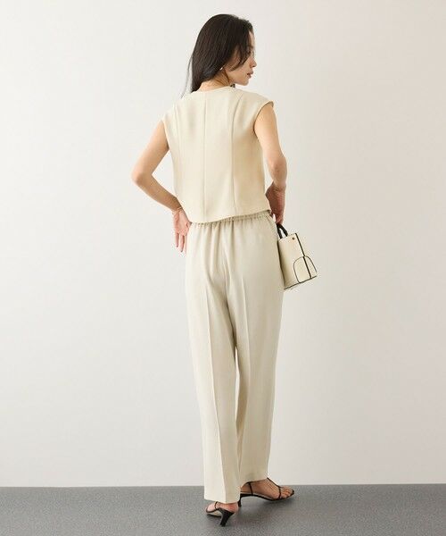 ROPE' / ロペ シャツ・ブラウス | コンフォートフレンチスリーブブラウス/UVケア・防シワ・接触冷感・吸水速乾・セットアップ対応・イージーケア | 詳細13