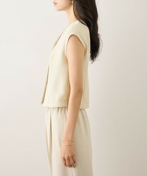 ROPE' / ロペ シャツ・ブラウス | コンフォートフレンチスリーブブラウス/UVケア・防シワ・接触冷感・吸水速乾・セットアップ対応・イージーケア | 詳細16