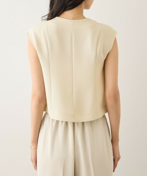 ROPE' / ロペ シャツ・ブラウス | コンフォートフレンチスリーブブラウス/UVケア・防シワ・接触冷感・吸水速乾・セットアップ対応・イージーケア | 詳細17