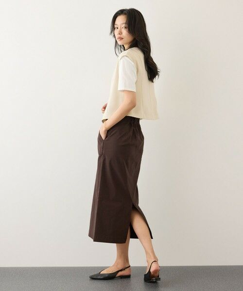 ROPE' / ロペ シャツ・ブラウス | コンフォートフレンチスリーブブラウス/UVケア・防シワ・接触冷感・吸水速乾・セットアップ対応・イージーケア | 詳細3