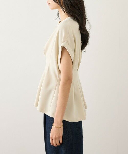 ROPE' / ロペ シャツ・ブラウス | コンフォートナロータックブラウス/UVケア・防シワ・接触冷感・吸水速乾・セットアップ対応・イージーケア | 詳細11