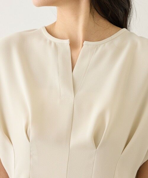ROPE' / ロペ シャツ・ブラウス | コンフォートナロータックブラウス/UVケア・防シワ・接触冷感・吸水速乾・セットアップ対応・イージーケア | 詳細14