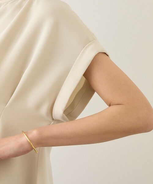 ROPE' / ロペ シャツ・ブラウス | コンフォートナロータックブラウス/UVケア・防シワ・接触冷感・吸水速乾・セットアップ対応・イージーケア | 詳細15