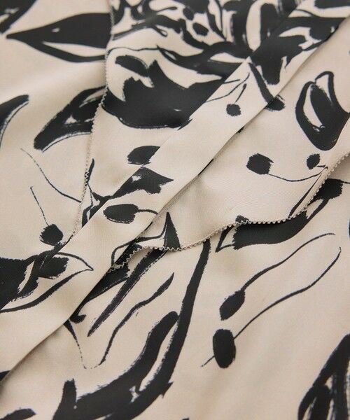 ROPE' / ロペ シャツ・ブラウス | 【DEVEAUX(デヴォー)】フラワープリントドレープカラーブラウス/セットアップ対応 | 詳細24