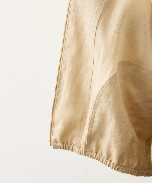 ROPE' / ロペ ブルゾン | ウォッシュリネンジップシャツブルゾン/イージーケア | 詳細28