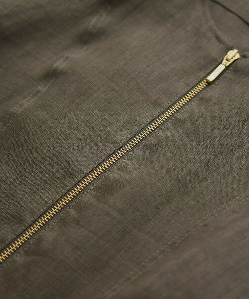 ROPE' / ロペ ブルゾン | ウォッシュリネンジップシャツブルゾン/イージーケア | 詳細30