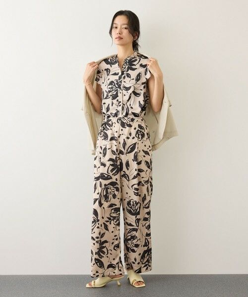 ROPE' / ロペ その他パンツ | 【DEVEAUX(デヴォー)】フラワープリントイージーパンツ/セットアップ対応 | 詳細10