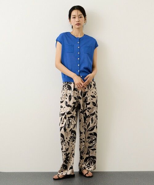 ROPE' / ロペ その他パンツ | 【DEVEAUX(デヴォー)】フラワープリントイージーパンツ/セットアップ対応 | 詳細11